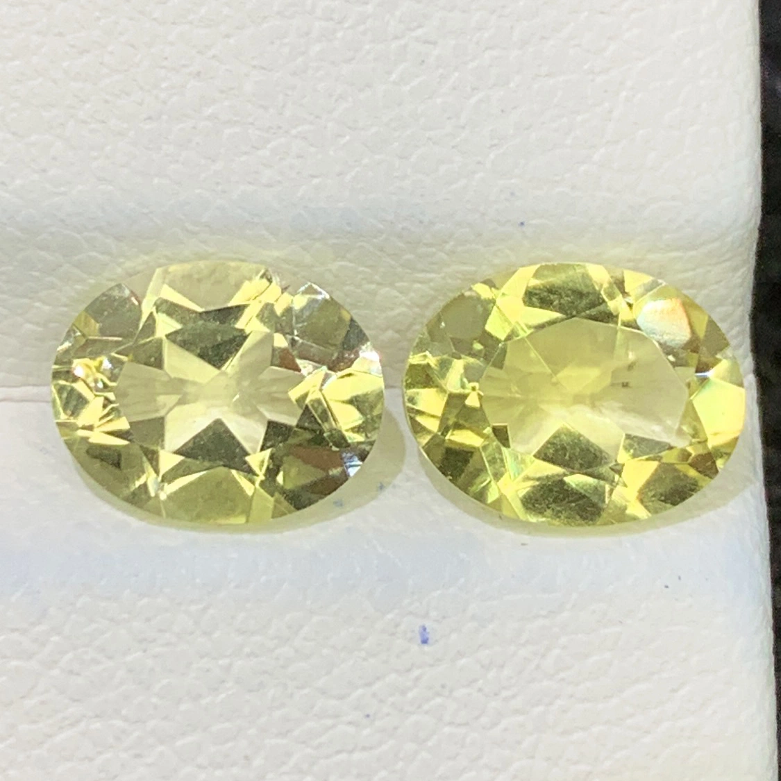 3.43Cts Natural Lemon Quartz 9x7mm Oval Cut